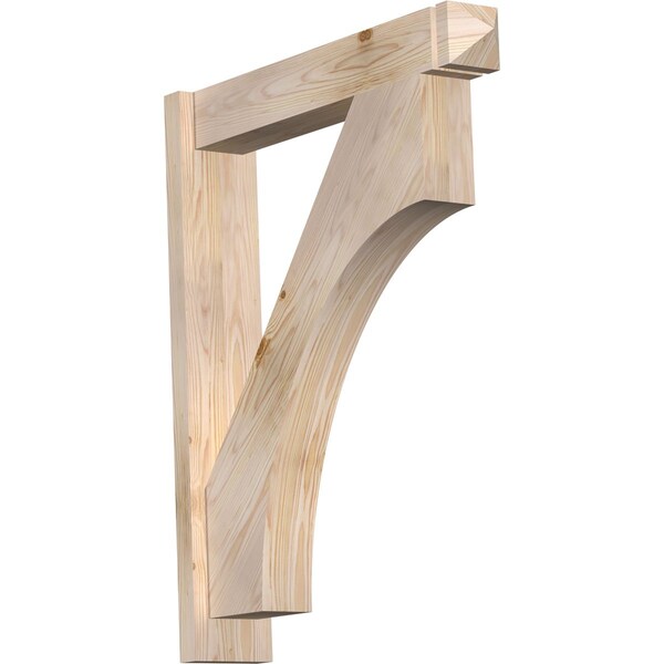 Ekena Millwork Westlake Arts & Crafts Smooth Outlooker, Douglas Fir, 5 1/2"W x 28"D x 34"H OUT06X28X34WTL03SDF - main